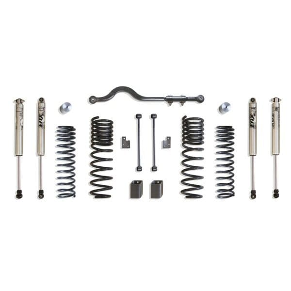 Maxtrac Suspension 2020 + JEEP GLADIATOR JT 4.5" COIL LIFT KIT W/FRONT TRACK BAR & FOX SHOCKS K949942F - main